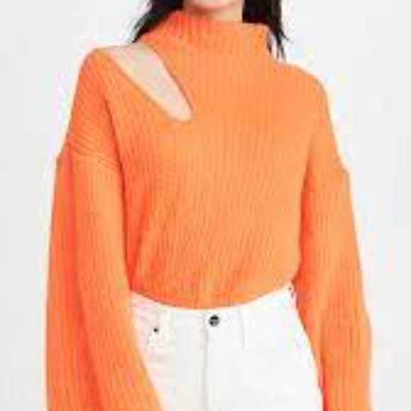 Beaufille Orange knit with cut out - Picture 2 of 5